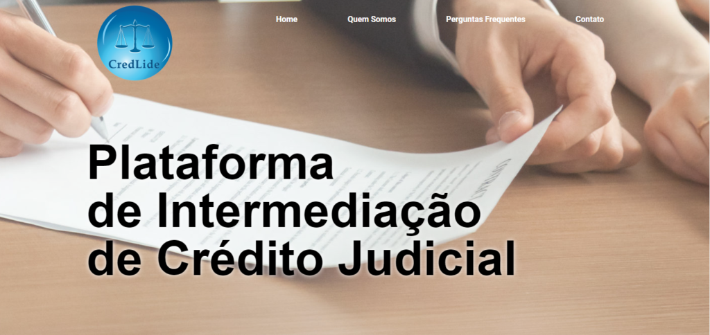 Plataforma de Intermediação de Crédito Judicial